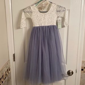 Flower girl dress or formal dress for toddler.